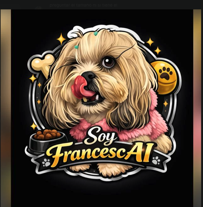 Francesca — San Roque's mascot avatar, "Soy FrancescAI"